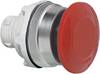 BACO 100948 T11AD01 Bouton champignon collerette plastique, chromé, brillant rouge 1 pc(s)