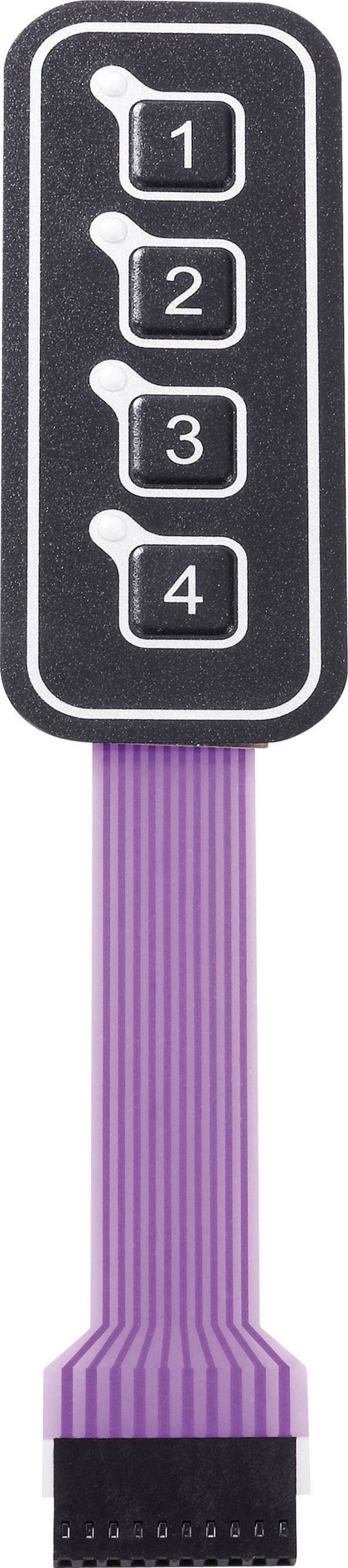 Clavier à membrane APEM AC3559ILL matrice 1 x 4 1 pc(s)