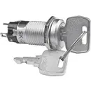 NKK Switches SK12BAW01 Commutateur à clé 250 V/AC 1 A 1 x On/On 1 x 90 ° 1 pc(s)