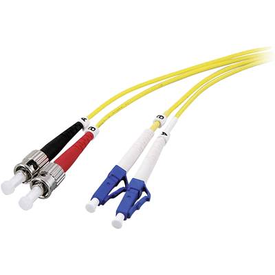 Câble de raccordement FO EFB Elektronik O0361.2 [1x LC mâle - 1x ST mâle] 9/125 µ Singlemode OS2 2.00 m