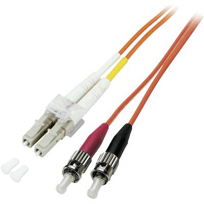 Câble de raccordement FO EFB Elektronik O0371.5 [1x LC mâle - 1x ST mâle] 62,5/125 µ Multimode OM1 5.00 m