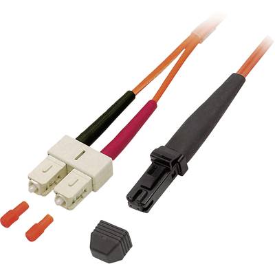 Câble de raccordement FO EFB Elektronik O0720.3 [1x MTRJ mâle - 1x SC mâle] 50/125 µ Multimode OM2 3.00 m