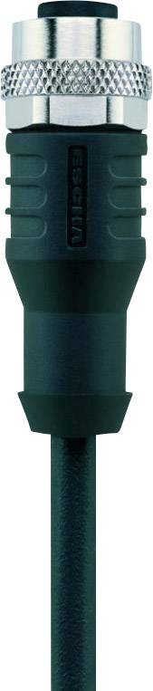 Câble M12 pour capteurs/actionneurs "Automation Line" Escha AL-WAK4-5/S370 8043812 Pôle: 4 Contenu: 1 pc(s)