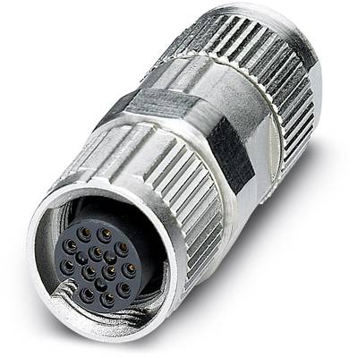Un connecteur cylindrique en métal à broches multiples, utilisé dans les applications électroniques pour établir une connexion sécurisée.