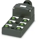 Répartiteur passif M12 filetage en plastique Phoenix Contact SACB-6/ 6-L-C SCO P 1452822 1 pc(s)