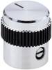 Tête de bouton rotatif Mentor 5617.6614 aluminium (Ø x H) 24 mm x 15 mm 1 pc(s)