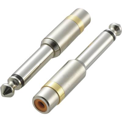 Plaqués Or 3,5 Stéréo Jack Feelle vers 2 x Cinch RCA Feelles Plaqués Or 3,5 Stéréo Jack Feelle vers 2 x Cinch RCA Feelles