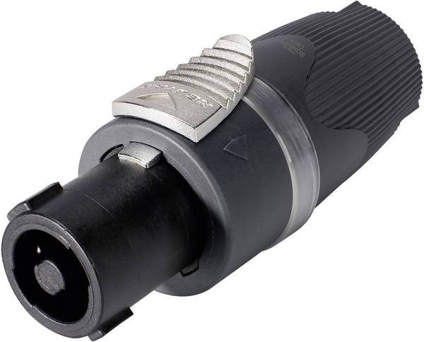 Fiche haut-parleur mâle, droit Sommer Cable NL4FX-SOM Nombre de pôles: 4  noir 1 pc(s)