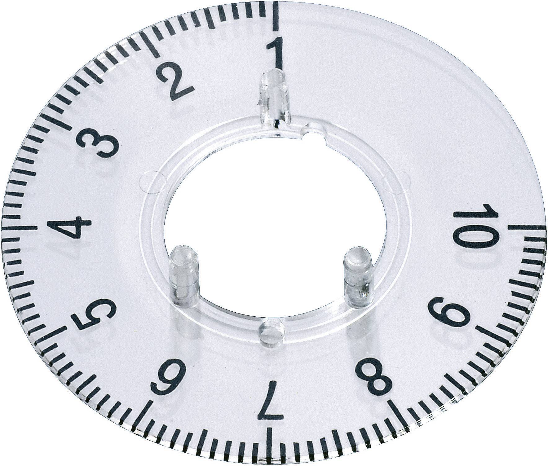 Cadran gradué OKW A4423060 Motif d'impression: 1-10 270 ° adapté pour tête 23 mm 1 pc(s)
