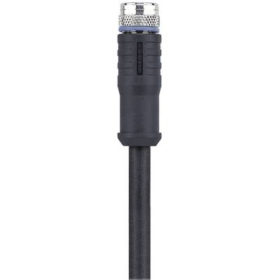 Câble M8 pour capteurs/actionneurs "Automation Line" Escha AL-SKPS4-5/S370 8046205 Pôle: 4 Contenu: 1 pc(s)