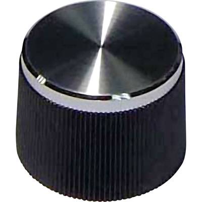 Bouton rotatif noir (Ø x H) 21 mm x 15 mm 1 pcs.