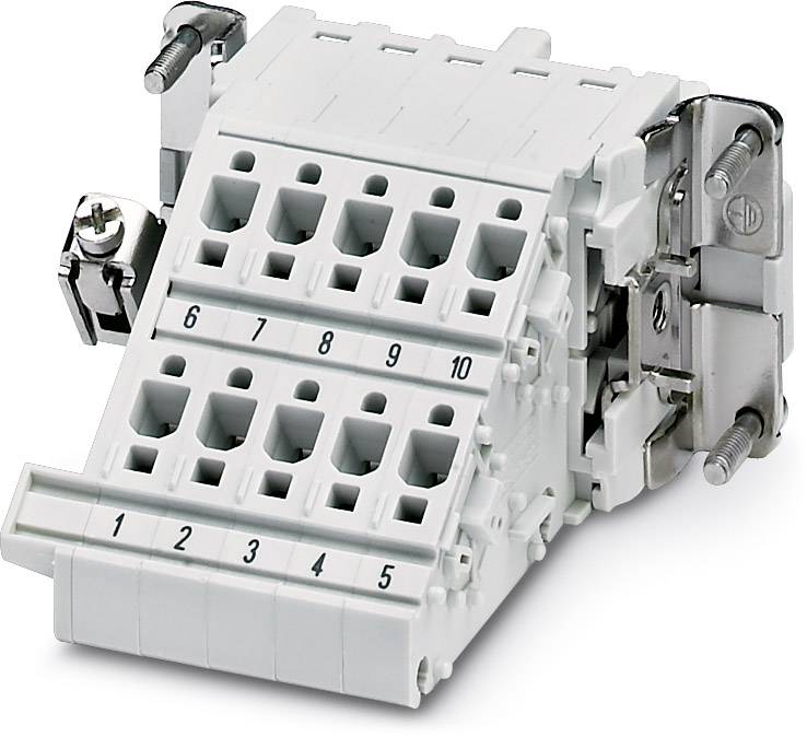 Adaptateur-bornier Contenu: 5 pc(s) Phoenix Contact HC-B 10-A-DT-PER-F 1648416