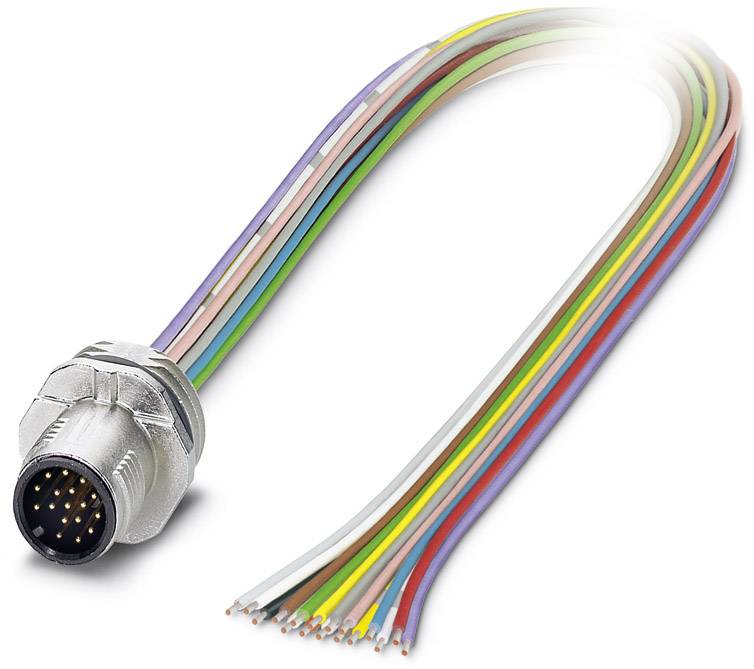 Connecteur mâle encastrable pour capteurs/actionneurs Phoenix Contact SACC-E-MS-17CON-M16/0,5 SCO 1556304 1 pc(s)