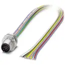 Connecteur mâle encastrable pour capteurs/actionneurs Phoenix Contact SACC-E-MS-17CON-M16/0,5 SCO 1556304 1 pc(s)