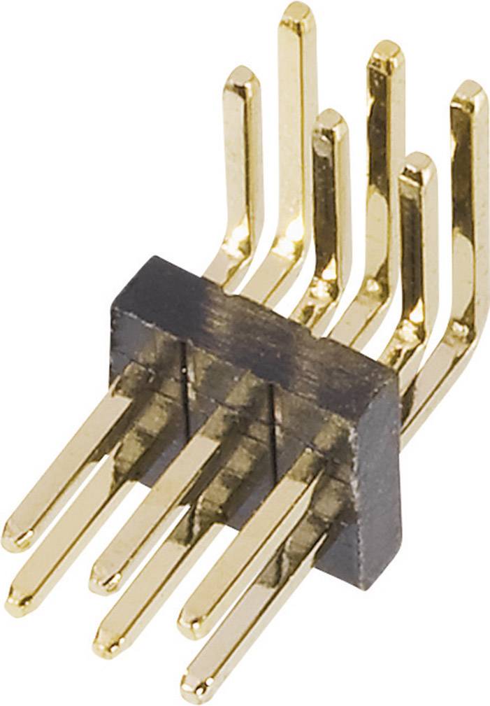 W & P Products Barrette mâle (standard) Nbr de rangées: 2 Nombre de pôles par rangée: 4 712-1-008-2-10-00 1 pc(s)