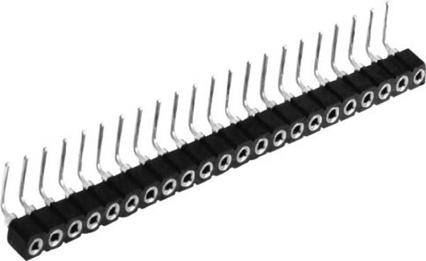 TRU COMPONENTS Barrette femelle (de précision) Nbr de rangées: 1 Nombre de pôles par rangée: 10 TC-0514-010-3-50-00-6 1 pc(s)