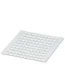 Planche de repérage ZB Contenu: 10 pc(s) Phoenix Contact ZBFM 6/WH:UNBEDRUCKT 0803618
