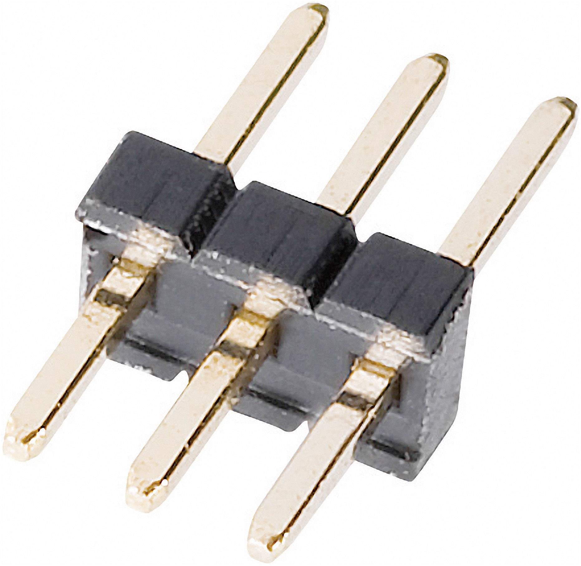 TRU COMPONENTS Barrette mâle (standard) Nbr de rangées: 1 Nombre de pôles par rangée: 14 TC-1414-14-1-20-00 1 pc(s)
