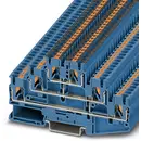 Bloc de jonction à plusieurs étages Phoenix Contact PT 2,5-3PV BU 3000716 bleu 50 pc(s)