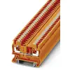 Bloc de jonction de traversée Phoenix Contact PT 2,5 OG 3212329 orange 50 pc(s)