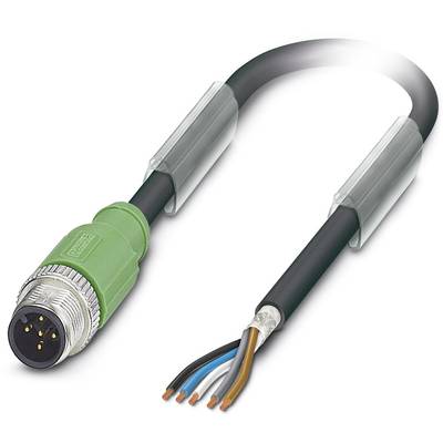 Câble pour capteurs/actionneurs Phoenix Contact SAC-5P-M12MS/0,3-PUR/AD-2L 1439609  Contenu: 1 pc(s)