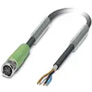 Câble pour capteurs/actionneurs Phoenix Contact SAC-4P-10,0-PUR/M 8FS SH 1521944 Contenu: 1 pc(s)