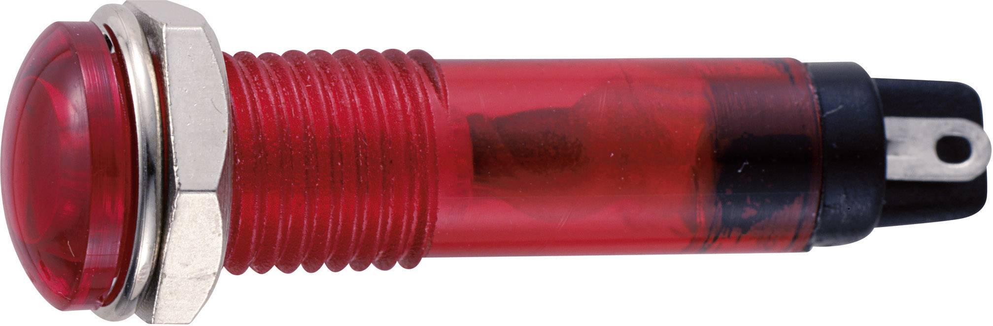 Sedeco B-405 12V RED Voyant standard avec ampoule rouge 1 pc(s)