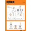 Autocollant avec illustration de la manipulation WAGO 210-283 100 pc(s)