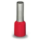 Embout simple d'extrémité de câble WAGO 216-209 10 mm² x 16 mm partiellement isolé rouge 100 pc(s)