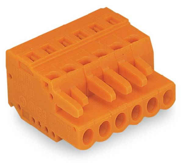 Boîtier femelle pour câble série 231 WAGO 231-312/026-000 Nbr total de pôles 12 Pas: 5.08 mm 25 pc(s)