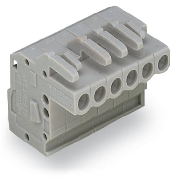 Boîtier femelle pour câble série 232 WAGO 232-122/026-000 Nbr total de pôles 22 Pas: 5 mm 10 pc(s)
