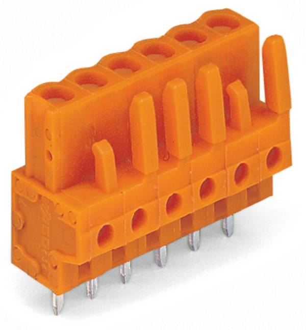 Boîtier femelle pour platines série 232 WAGO 232-182 Nbr total de pôles 22 Pas: 5.08 mm 10 pc(s)