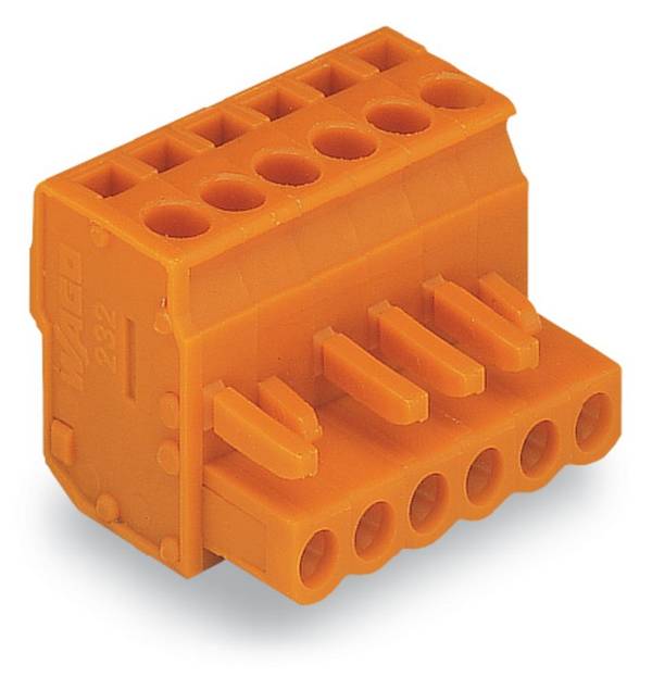Boîtier femelle pour câble série 232 WAGO 232-418/026-000 Nbr total de pôles 18 Pas: 5.08 mm 10 pc(s)