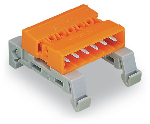 Barrette mâle (standard) série 301 WAGO 232-554/007-000 Nbr total de pôles 24 Pas: 5.08 mm 10 pc(s)