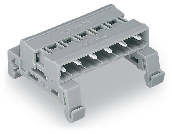 Barrette mâle (standard) série 301 WAGO 232-566/007-000 Nbr total de pôles 6 Pas: 7.50 mm 25 pc(s)