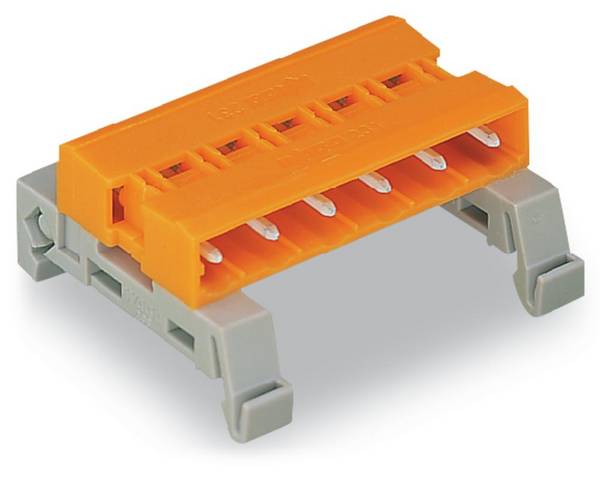 Barrette mâle (standard) série 301 WAGO 232-590/007-000 Nbr total de pôles 10 Pas: 7.62 mm 10 pc(s)