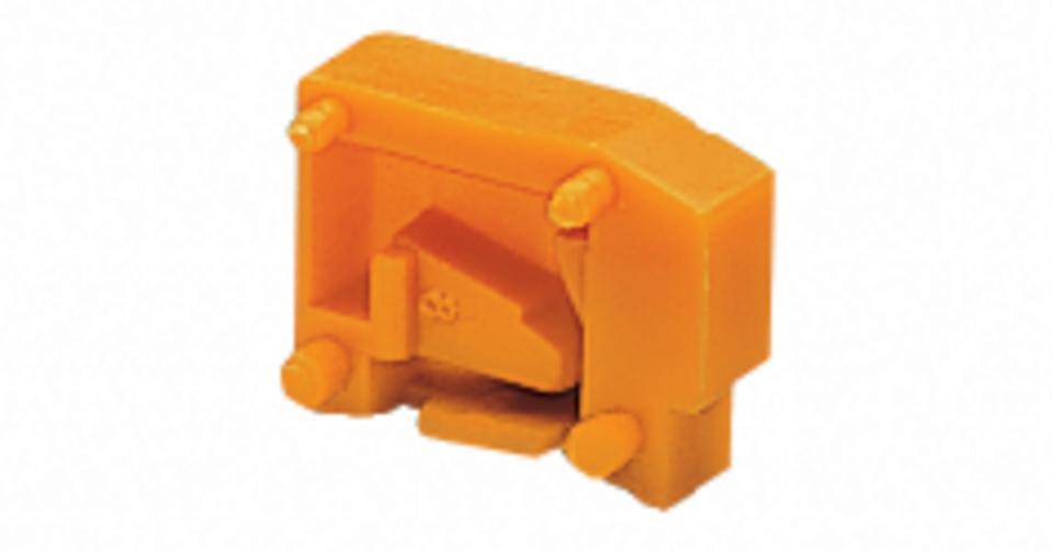 Pièce intermédiaire pour extension du pas WAGO 235-316 orange 100 pc(s) Piece