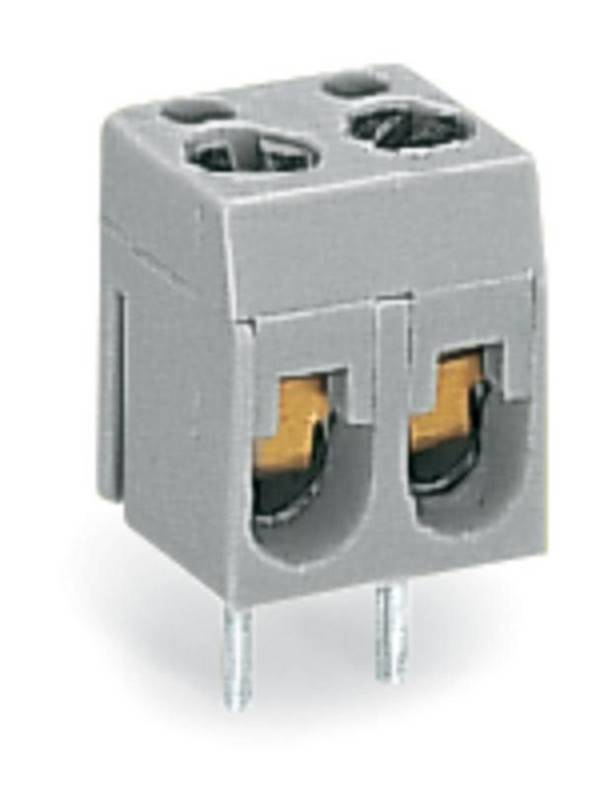 Bornier à vis WAGO 237-112 2.50 mm² Nombre de pôles 1 gris 600 pc(s)