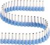 Embout simple d'extrémité de câble Vogt Verbindungstechnik 470208.00050 0.75 mm² x 8 mm partiellement isolé bleu 50 pc(s)