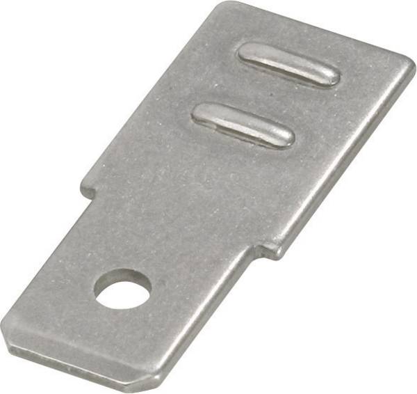 Languette 6.3 x 0.8 mm Vogt Verbindungstechnik 38402SBS.80  180 ° non isolé métal 1 pc(s)