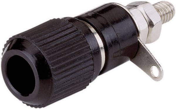 TRU COMPONENTS Borne de polarité rouge, noir 6 A 10 pc(s)