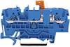 Bloc de jonction sectionnable WAGO 2002-1674 5.20 mm ressort de traction Affectation: N bleu 1 pc(s)