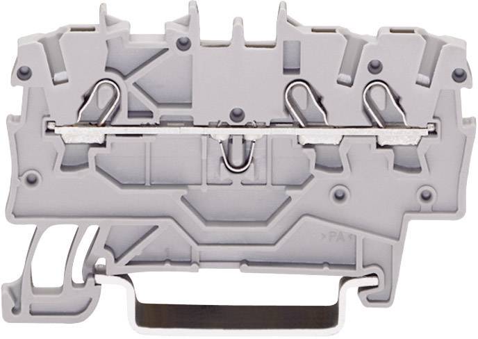 Borne de passage WAGO 2000-1304 3.50 mm ressort de traction Affectation: N bleu 1 pc(s)