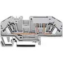 Bloc de jonction à fusibles WAGO 282-698/281-434 ressort de traction gris 1 pc(s)