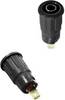 Douille de sécurité embase femelle Ø douilles 4 mm Stäubli SEB4-F 23.3120-21 noir 1 pc(s)