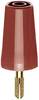 Adaptateur avec fiche doré 32 A rouge Stäubli 24.0160-22