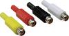 Cinch/RCA femelle, droit TRU COMPONENTS 1578979 Nombre de pôles: 2 noir 1 pc(s)