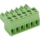 PTR Hartmann Boîtier femelle pour câble série AK(Z)1550 Nbr total de pôles 5 Pas: 3.81 mm 51550050025E 1 pc(s)