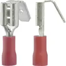 Cosse clip 6.3 mm x 0.8 mm Vogt Verbindungstechnik 3925 avec dérivation 180 ° partiellement isolé rouge 1 pc(s)