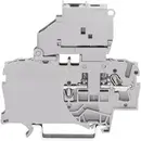 Bloc de jonction à fusibles WAGO 2002-1611 6.20 mm ressort de traction Affectation: L gris 1 pc(s)